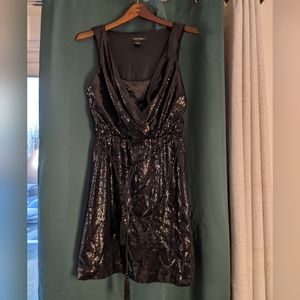Black Sequin Dress White House Black Market